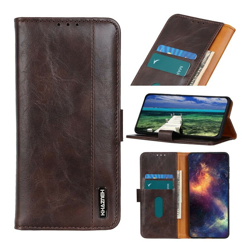 Folio Deksel iPhone 13 Mini Khazneh Elegance Leather Style