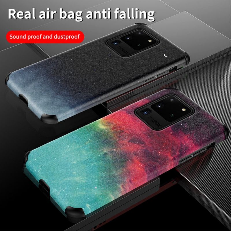 Deksel Samsung Galaxy S20 Ultra Rød Silkehud
