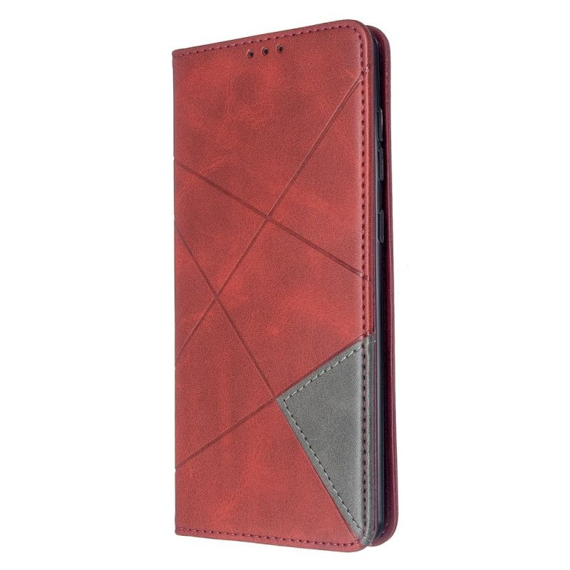 Folio Deksel Samsung Galaxy A71 Svart Artiststil Anti-fall