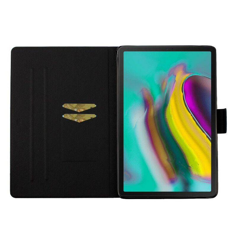 Lærdeksel Folio Deksel Samsung Galaxy Tab A7 Lite Sunset Love