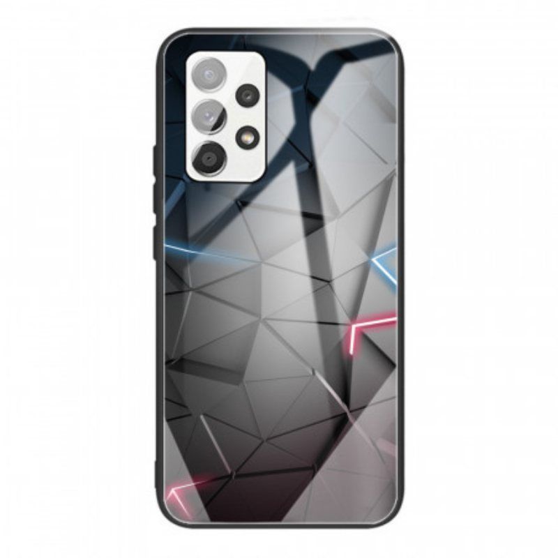 Deksel Til Samsung Galaxy A53 5G Herdet Glass Geometri