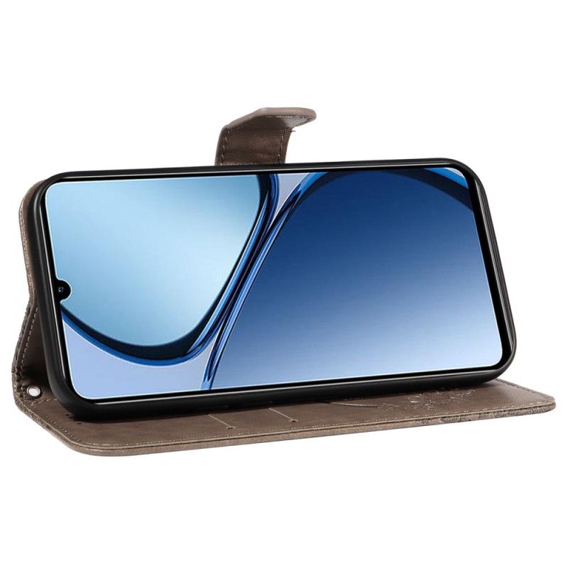 Folio Deksel Realme C61 Grafisk Sommerfugl