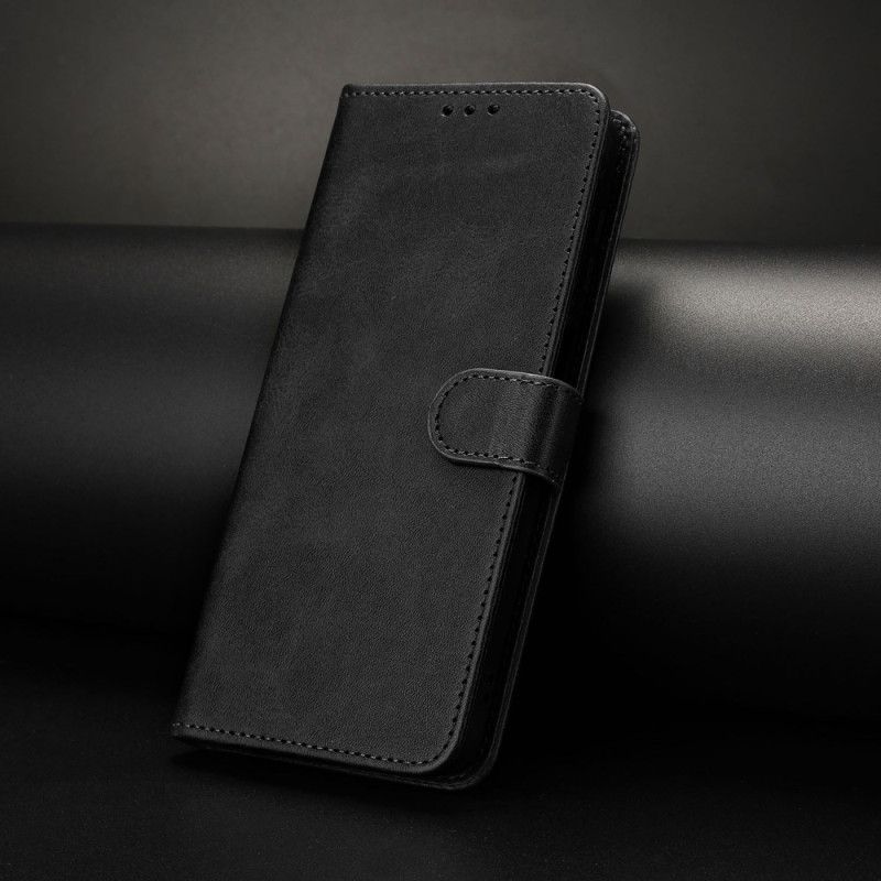 Folio Deksel Til Realme C61 Matt Finish Med Stropp