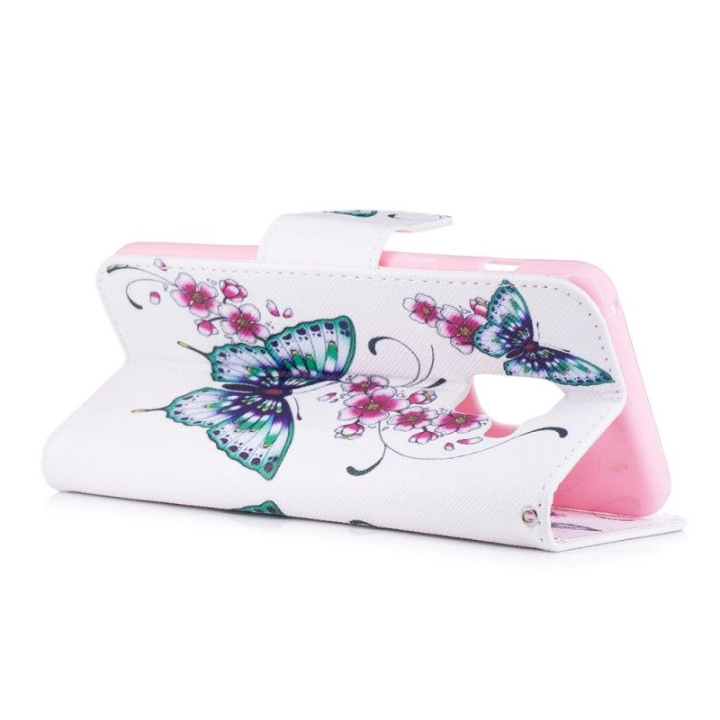 Folio Deksel Samsung Galaxy A8 Fantastiske Sommerfugler Beskyttelse