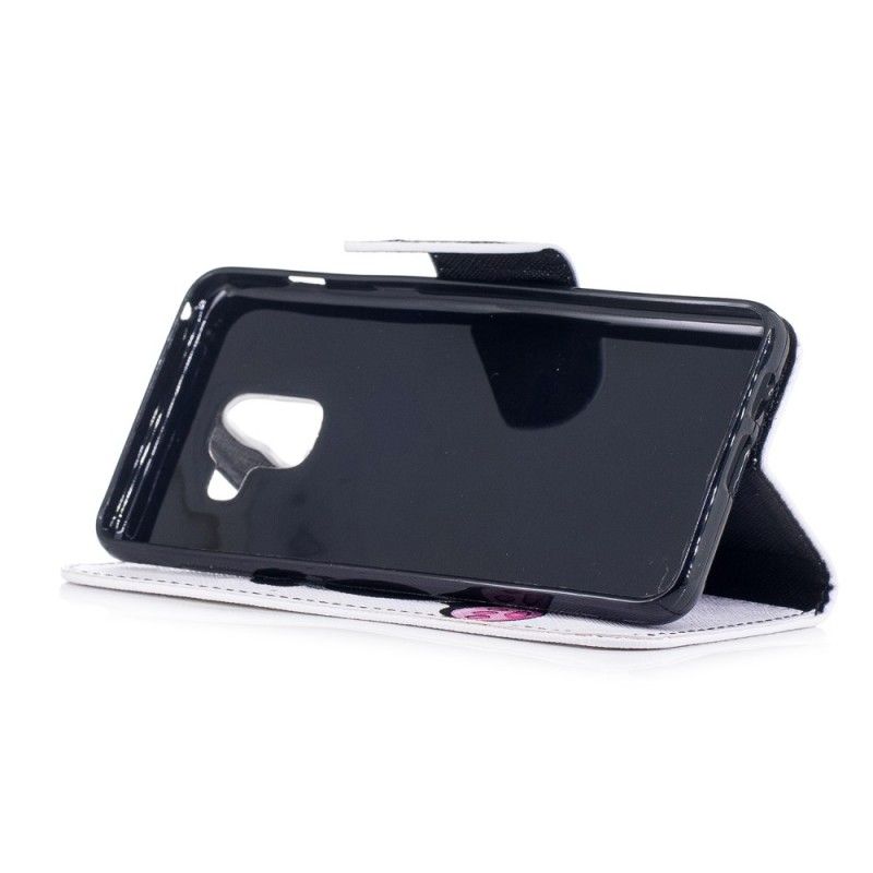 Folio Deksel Samsung Galaxy A8 Morsom Panda