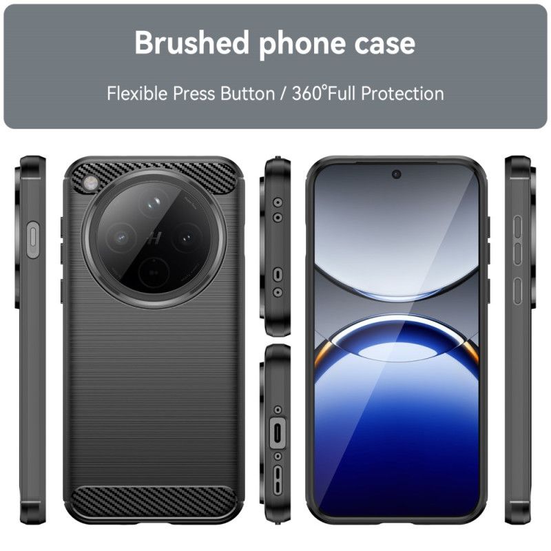 Deksel Oppo Find X8 Børstet Karbonfiber