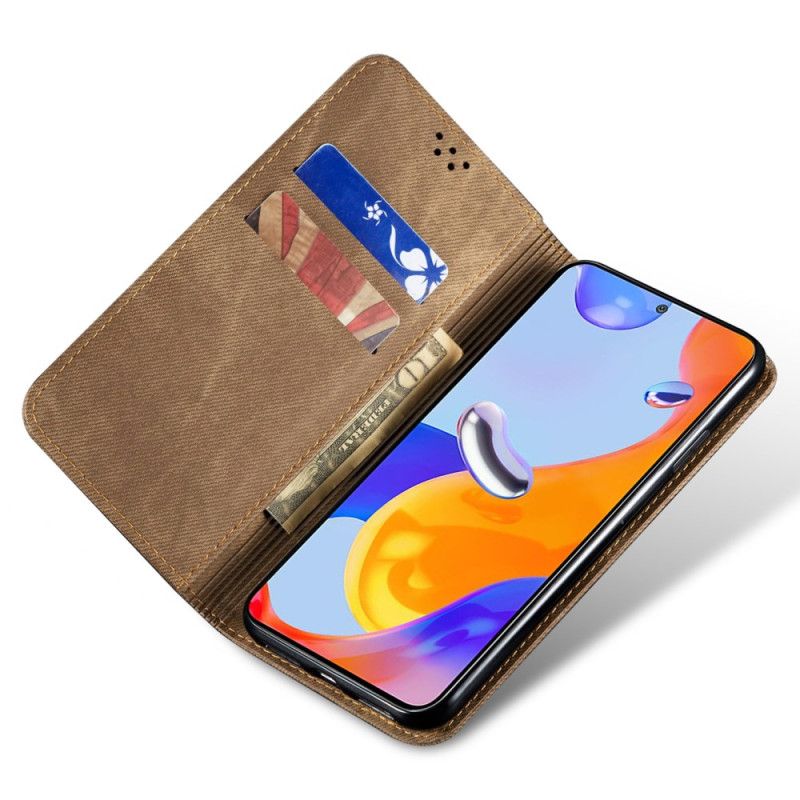 Folio Deksel Oppo Find X8 Denimstoff