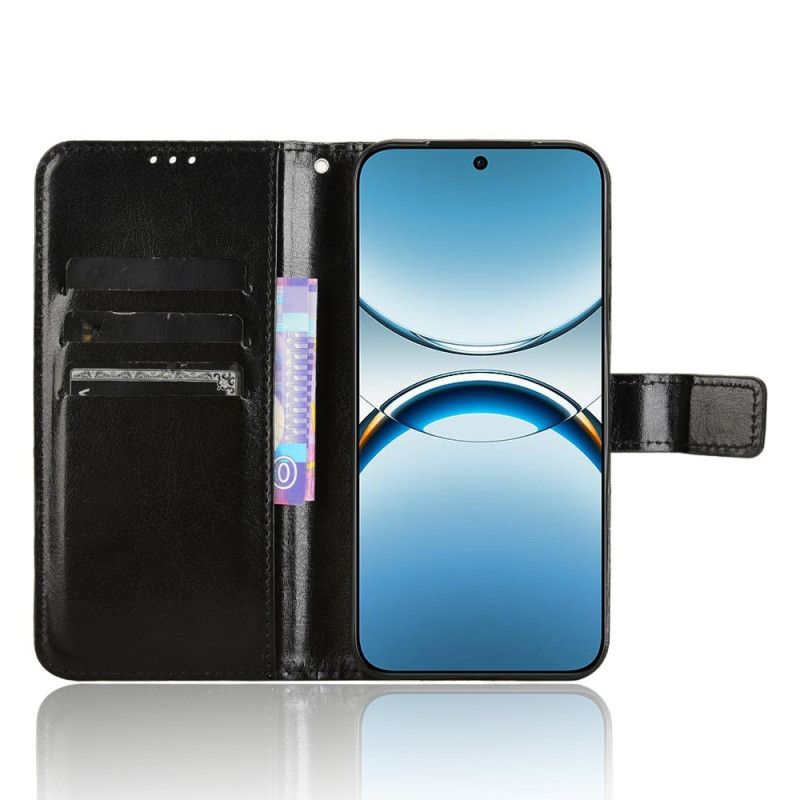 Folio Deksel Oppo Find X8 Prangende Kunstskinn