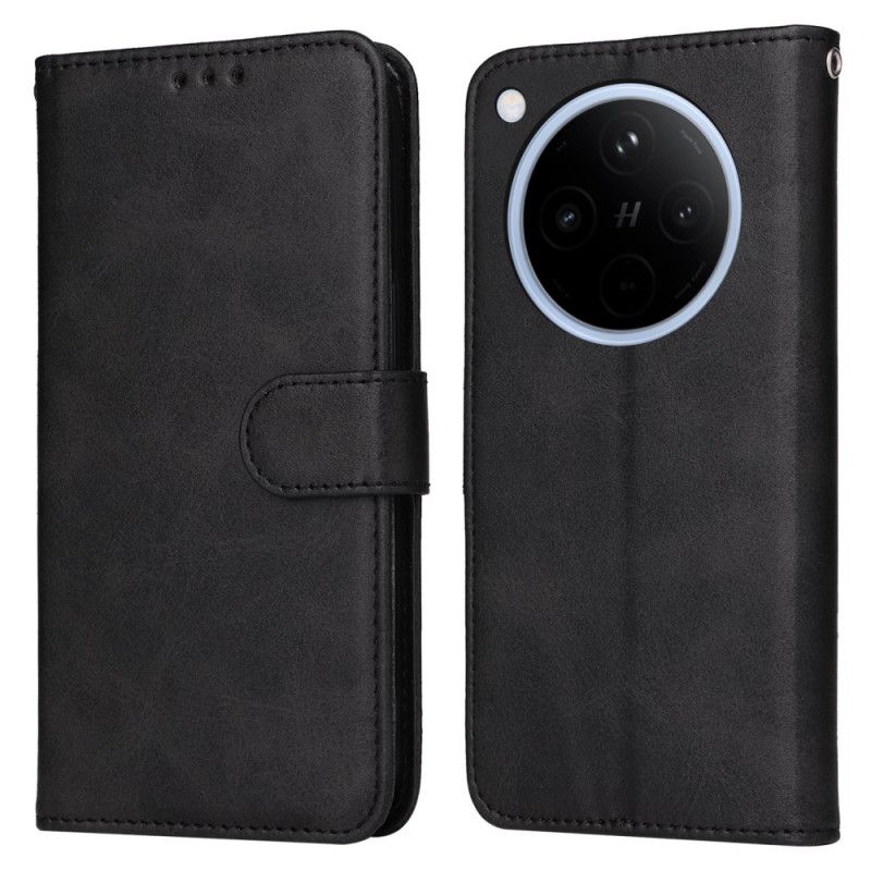 Folio Deksel Oppo Find X8 Stropp I Kunstskinn