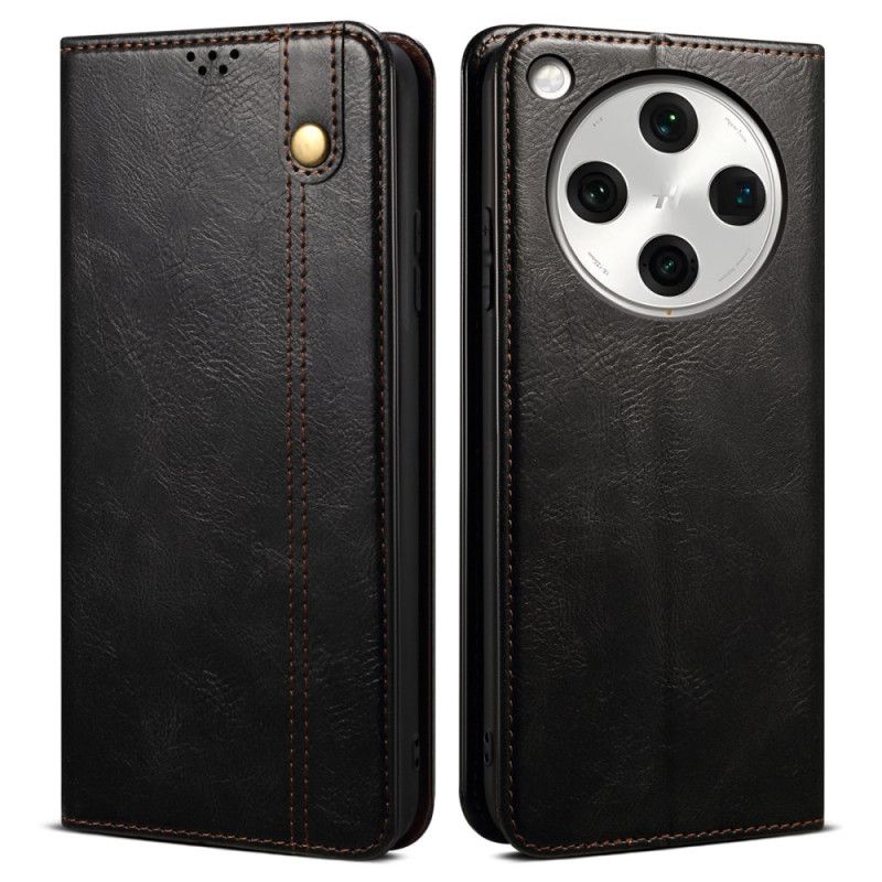 Folio Deksel Oppo Find X8 Vokset Kunstskinn