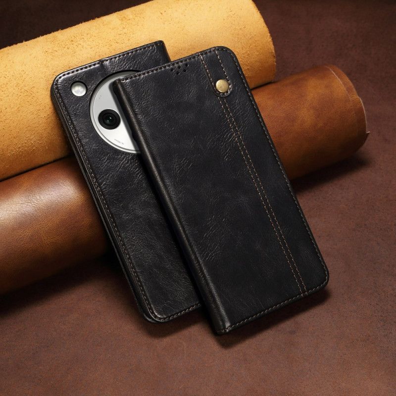 Folio Deksel Oppo Find X8 Vokset Kunstskinn