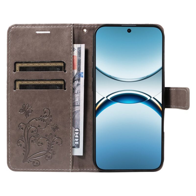 Folio Deksel Til Oppo Find X8 Kjempesommerfugler