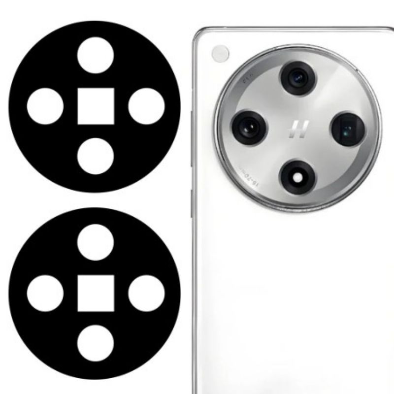 Oppo Find X8 Skjermbeskytterlinse (svart Versjon)