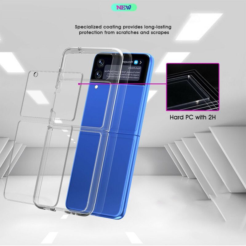 Deksel Samsung Galaxy Z Flip 3 5g Gjennomsiktig