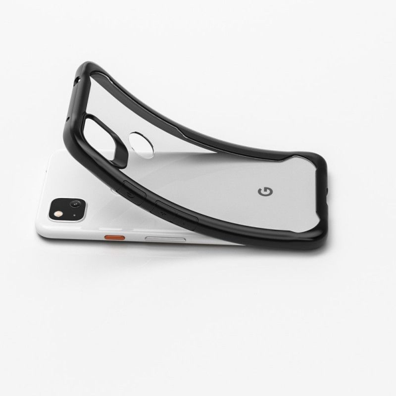 Deksel for Google Pixel 4a Svart Skråkant Hybrid