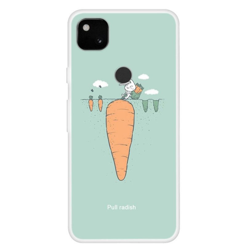 Deksel Google Pixel 4a Kanin I Hagen