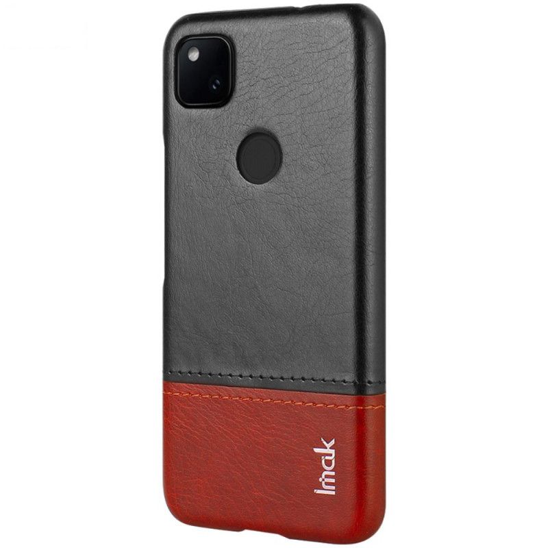 Deksel Google Pixel 4a Svart Imak Ruiyi-Serien Skinneffekt Anti-fall