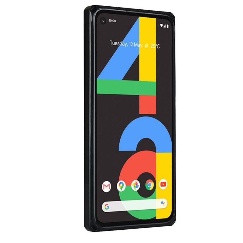 Deksel Google Pixel 4a Svart Kortholderstøtte Og Snor