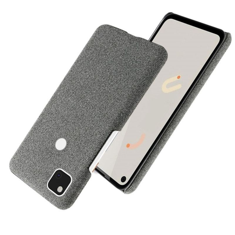 Deksel Google Pixel 4a Svart Ksq Stofftekstur