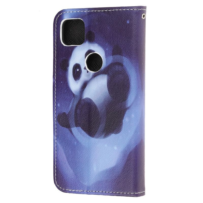 Folio Deksel Google Pixel 4a Pandarom Med Tanga