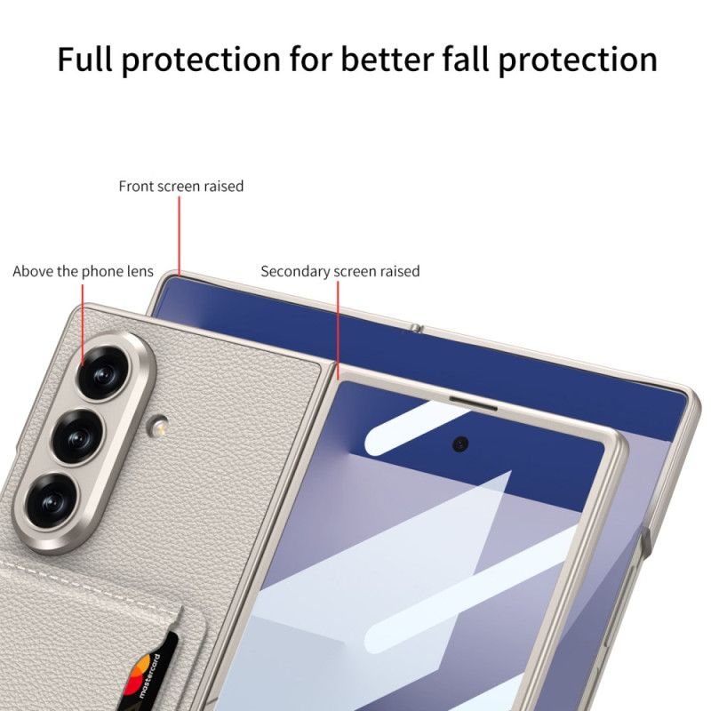 Deksel Samsung Galaxy Z Fold 7 Gkk Kortholder Og Stativ