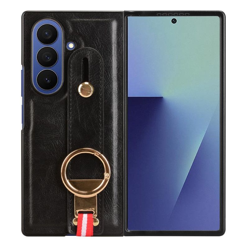 Deksel Samsung Galaxy Z Fold 7 Håndleddsstropp Og Stativ