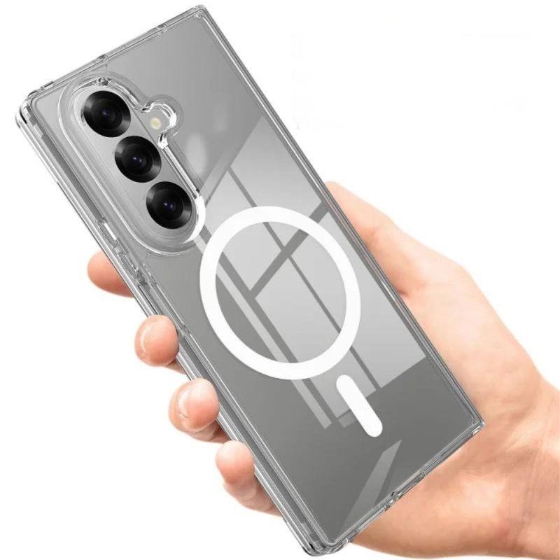 Deksel Samsung Galaxy Z Fold 7 Mobildeksel Magsafe-kompatibel Gjennomsiktig