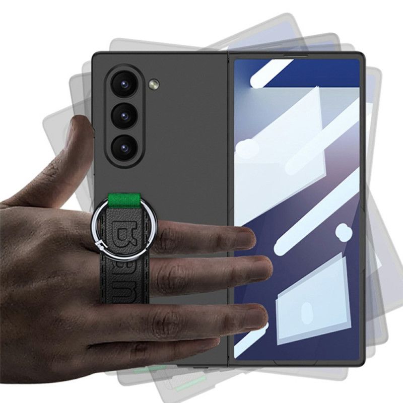 Deksel Samsung Galaxy Z Fold 7 Ring Og Stropp Beskyttelse Deksel
