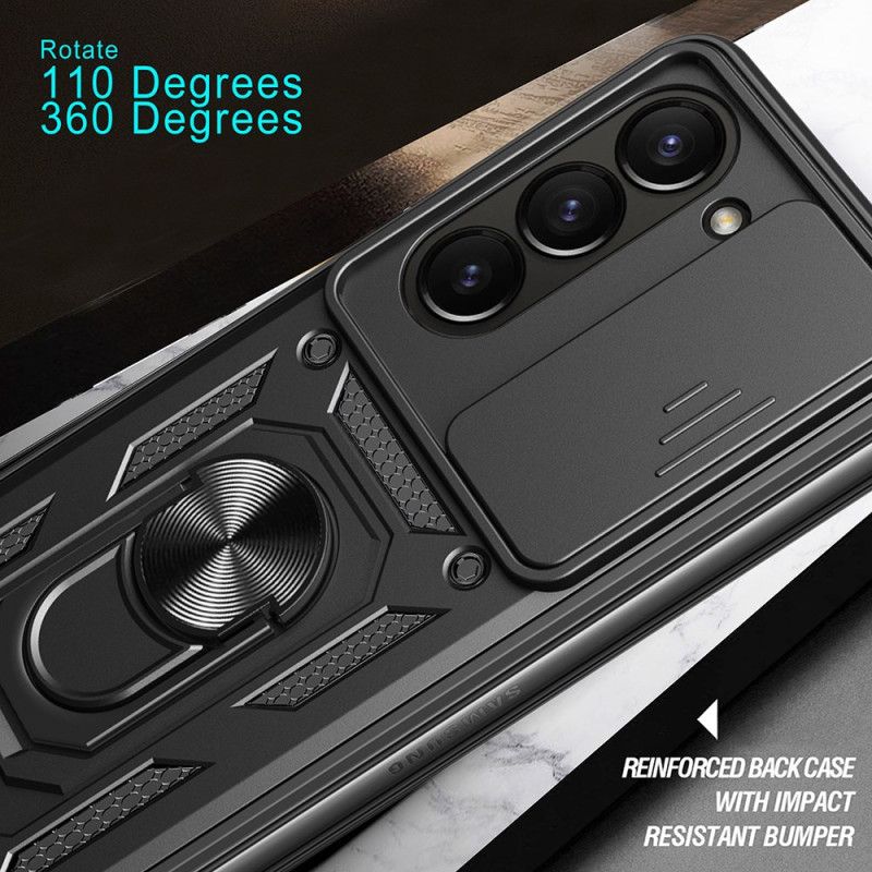 Deksel Samsung Galaxy Z Fold 7 Ringholder Og Skyvedeksel Til Kamera