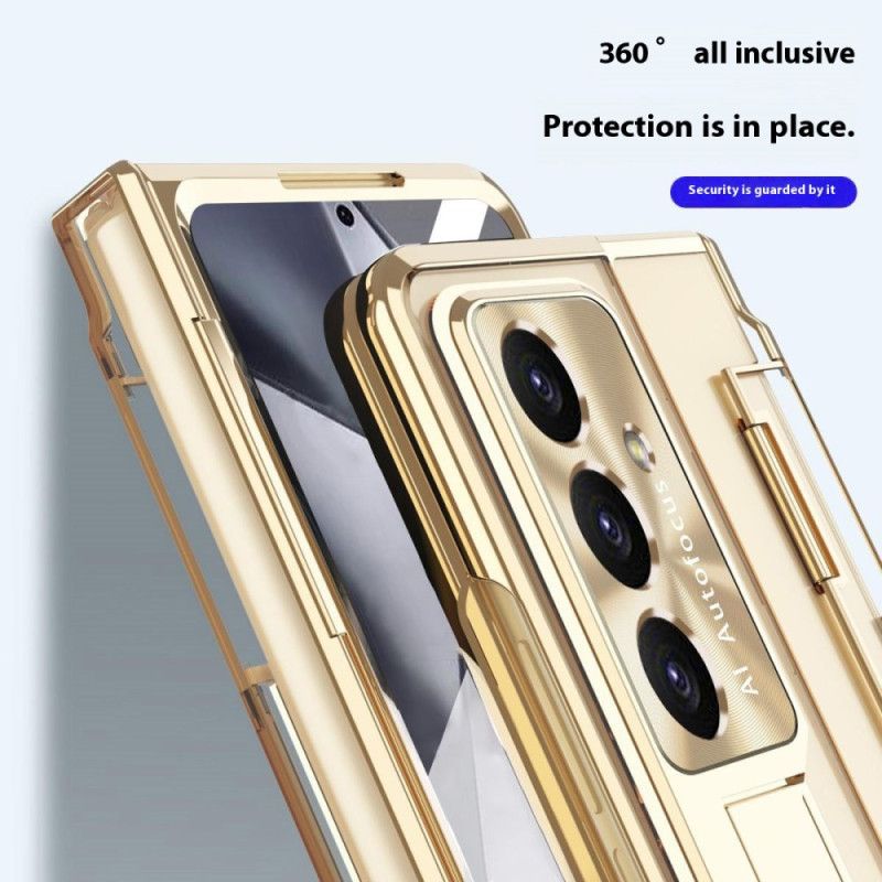 Deksel Samsung Galaxy Z Fold 7 Stativ Og Skjermbeskytter