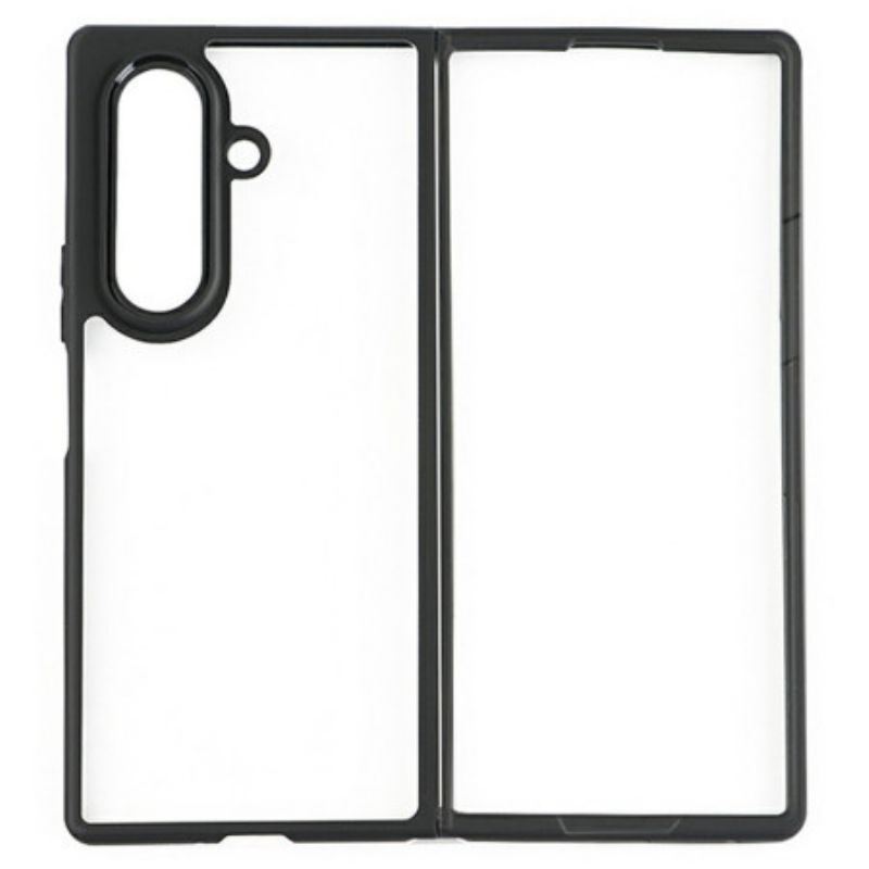Deksel Samsung Galaxy Z Fold 7 Støtsikker Med Gjennomsiktighet Tilbake