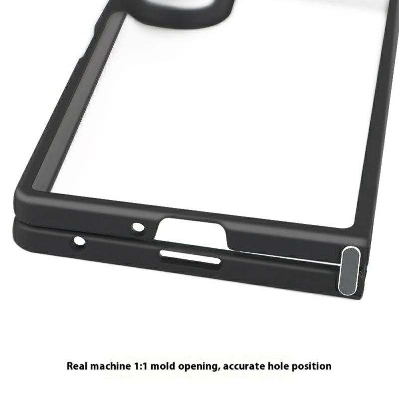 Deksel Samsung Galaxy Z Fold 7 Støtsikker Med Gjennomsiktighet Tilbake