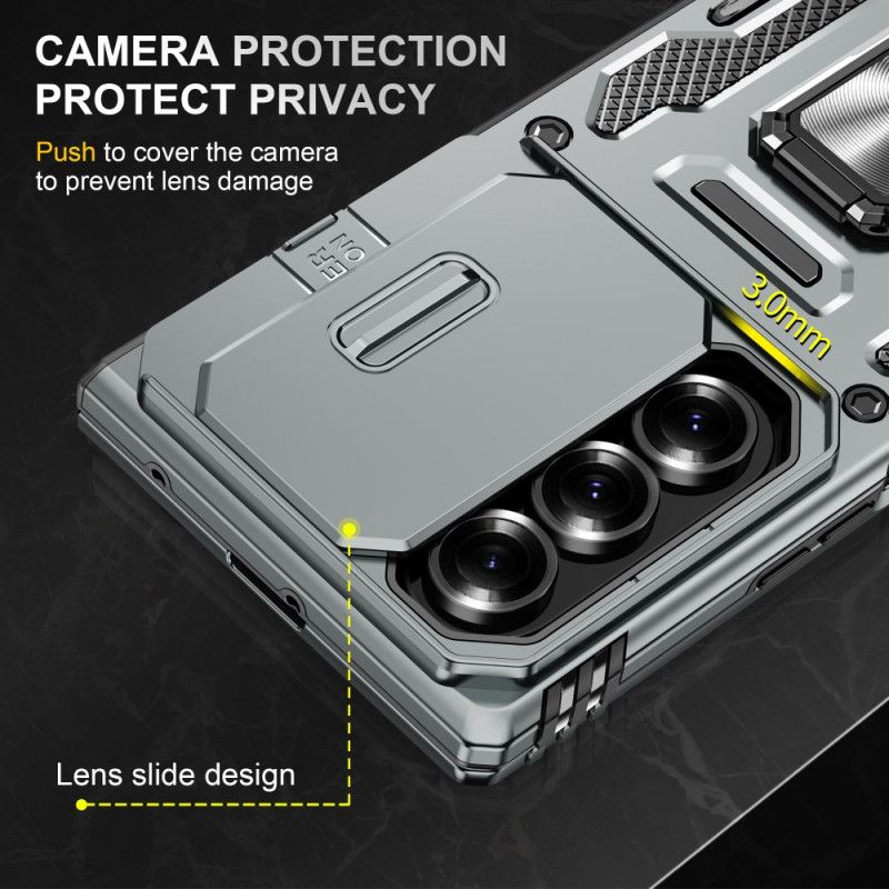 Deksel Til Samsung Galaxy Z Fold 7 Ultraslitesterk Linsestøtte Og -beskytter