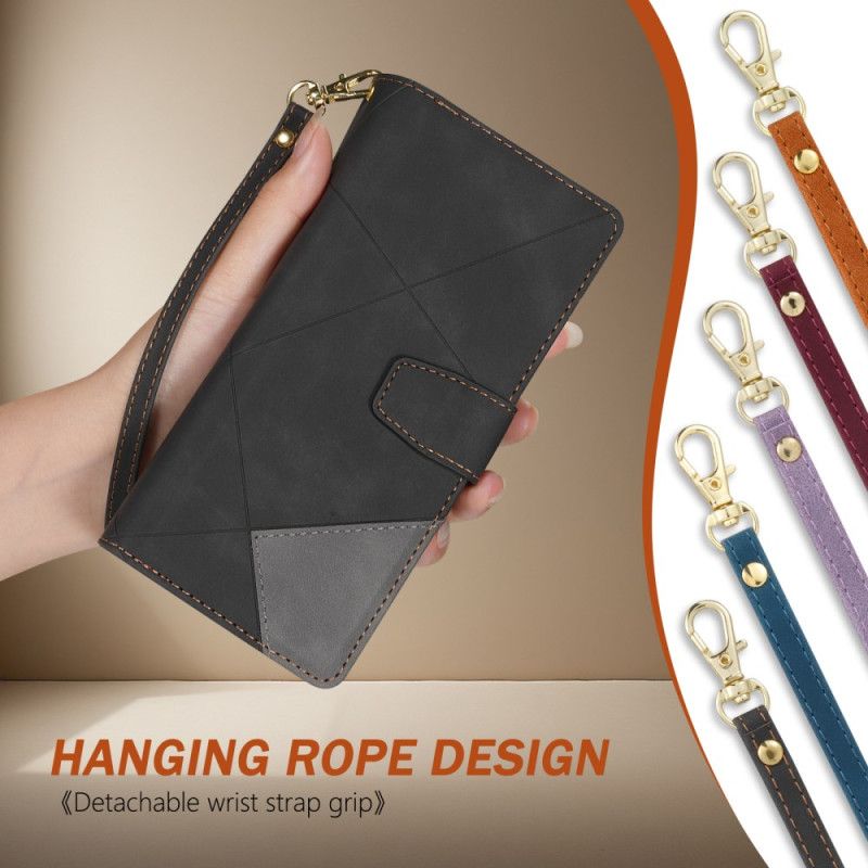 Folio Deksel Samsung Galaxy Z Fold 7 Tofarget Lommebok Beskyttelse Deksel