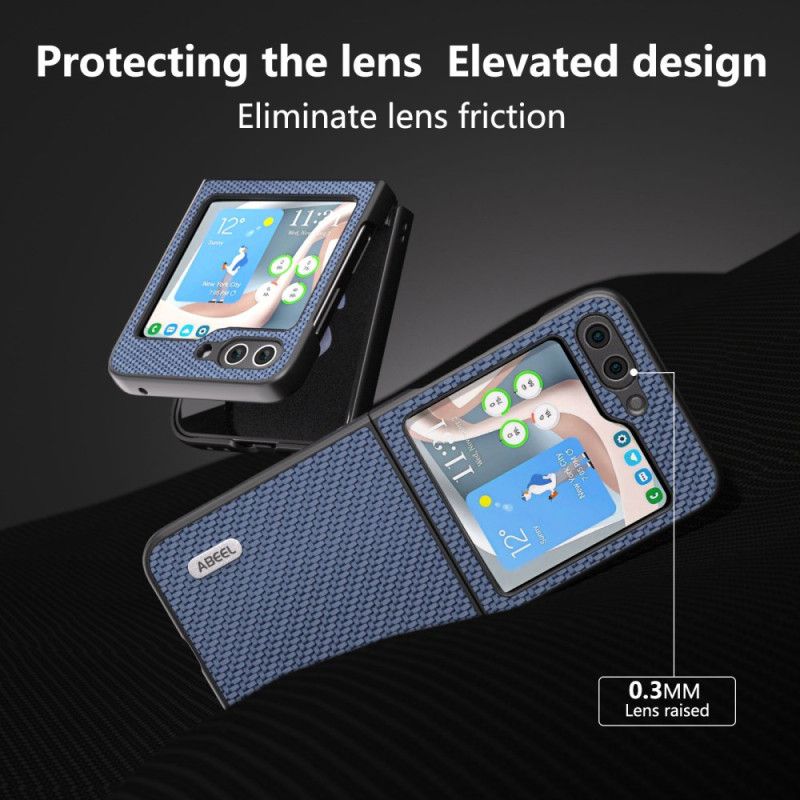 Deksel Samsung Galaxy Z Flip 7 Fe Abeel Karbonfiberdesign