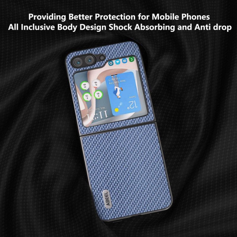 Deksel Samsung Galaxy Z Flip 7 Fe Abeel Karbonfiberdesign