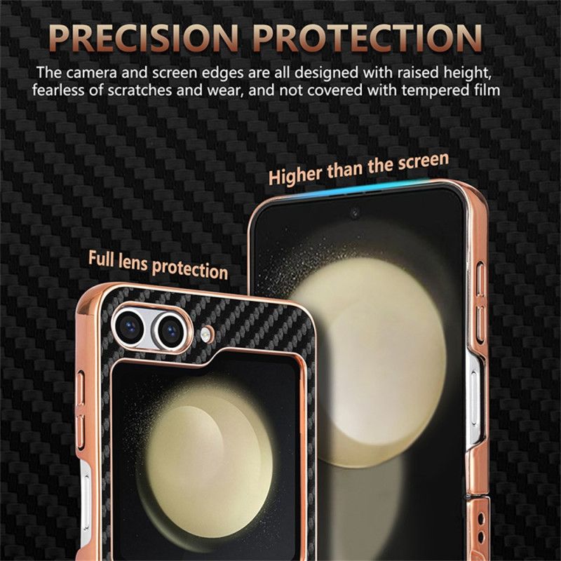 Deksel Samsung Galaxy Z Flip 7 Fe Azns Karbonfiber