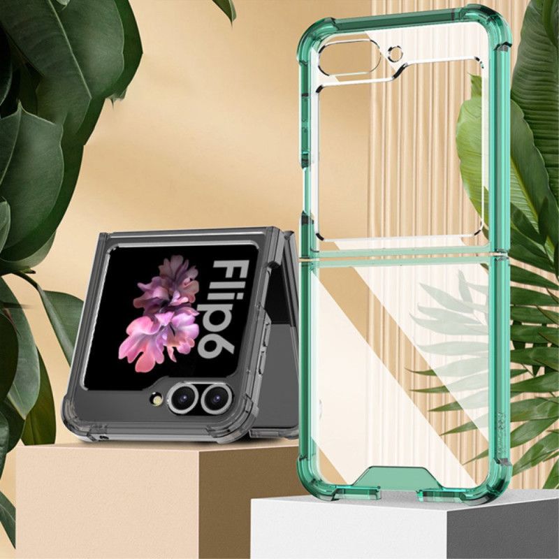 Deksel Samsung Galaxy Z Flip 7 Fe Gjennomsiktig Gkk Beskyttelse Deksel