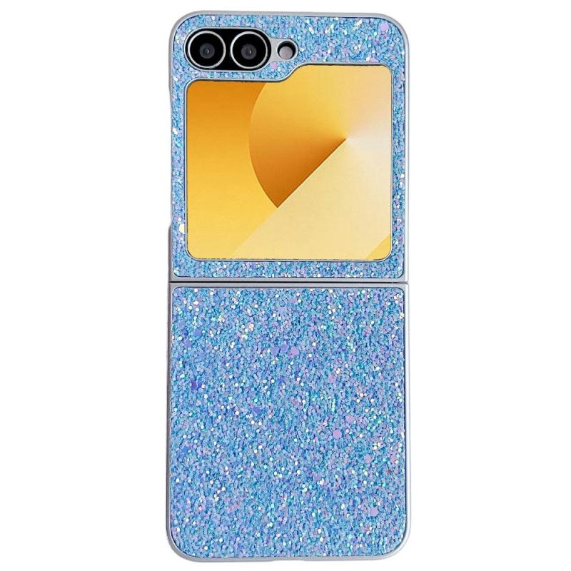 Deksel Samsung Galaxy Z Flip 7 Fe Glitterdesign