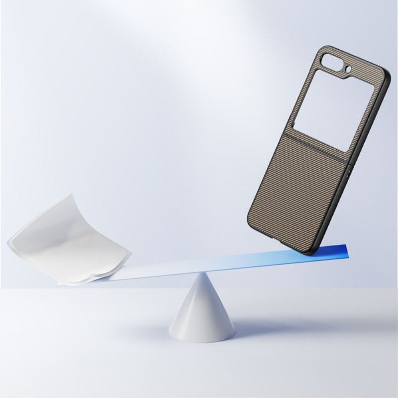 Deksel Samsung Galaxy Z Flip 7 Fe Karbonfiberfinish