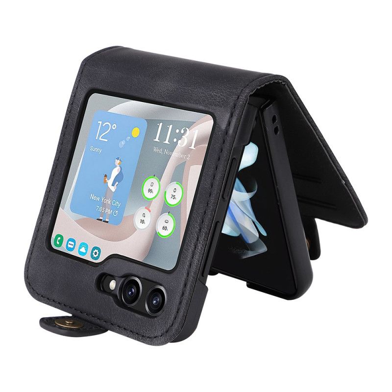 Deksel Samsung Galaxy Z Flip 7 Fe Kortholder Yikatu