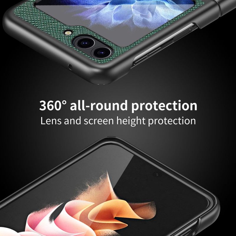 Deksel Samsung Galaxy Z Flip 7 Fe Krysstekstur