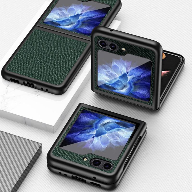 Deksel Samsung Galaxy Z Flip 7 Fe Krysstekstur