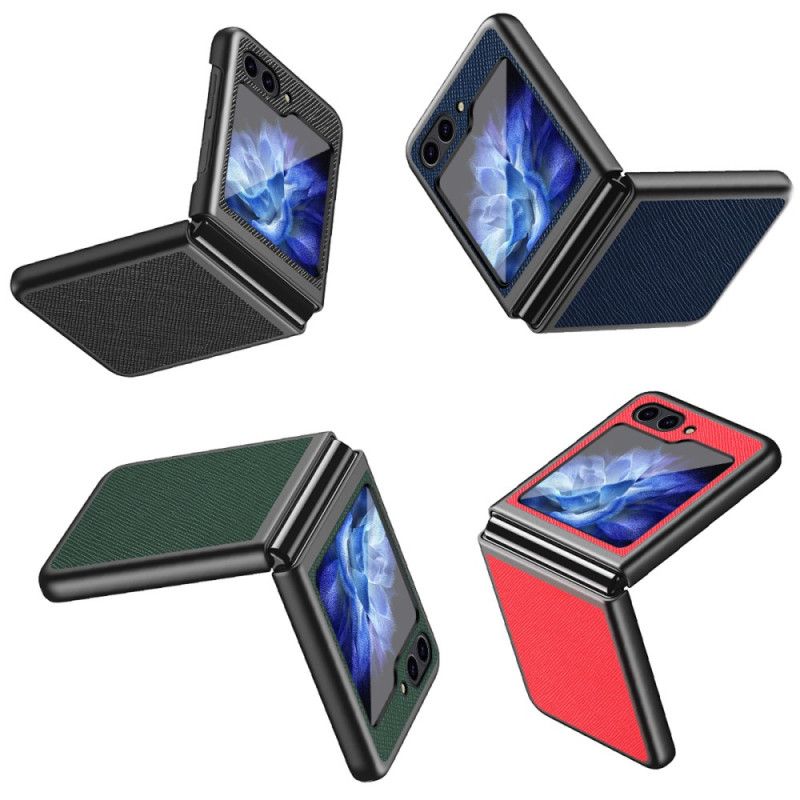 Deksel Samsung Galaxy Z Flip 7 Fe Krysstekstur