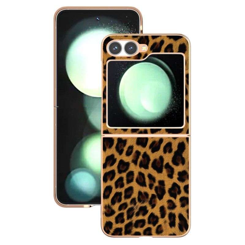 Deksel Samsung Galaxy Z Flip 7 Fe Leoparddesign