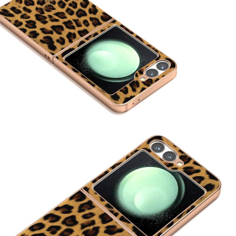 Deksel Samsung Galaxy Z Flip 7 Fe Leoparddesign