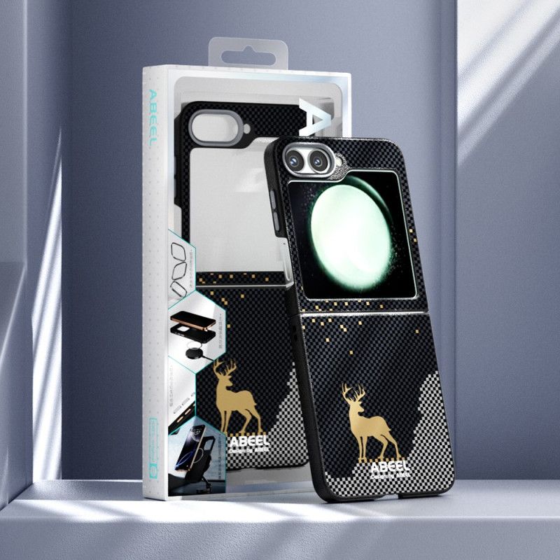 Deksel Samsung Galaxy Z Flip 7 Fe Magsafe-kompatibel Hjortedesign Beskyttelse Deksel