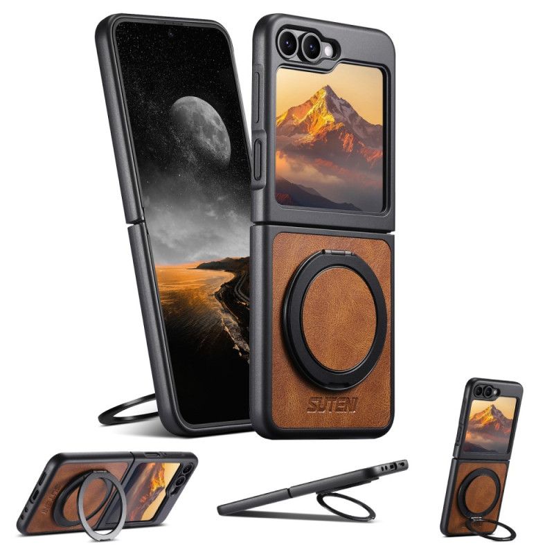 Deksel Samsung Galaxy Z Flip 7 Fe Magsafe-kompatibel Med Suteni Ringholder