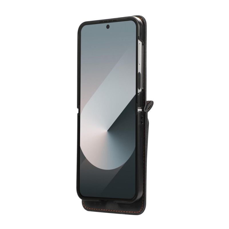 Deksel Samsung Galaxy Z Flip 7 Fe Mobildeksel Kortholder Og Skulderstropp