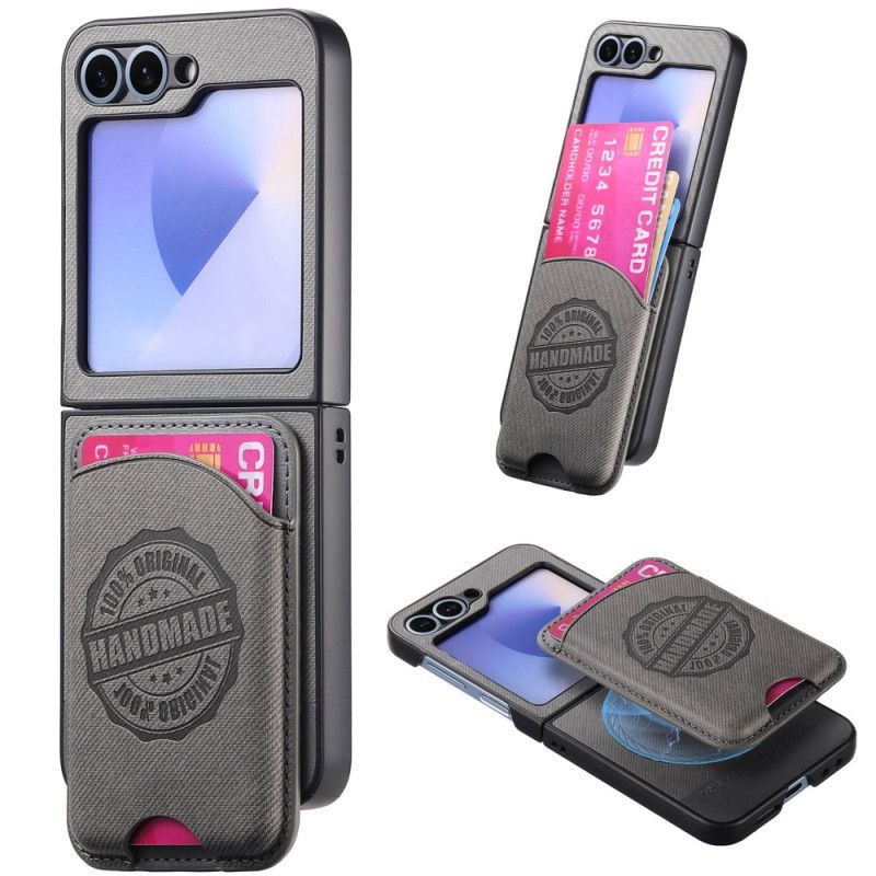 Deksel Samsung Galaxy Z Flip 7 Fe Mobildeksel Magsafe-kompatibel Avtakbar Kortholder